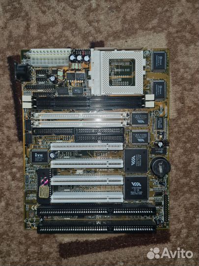 Ретро материнская плата 7 socket