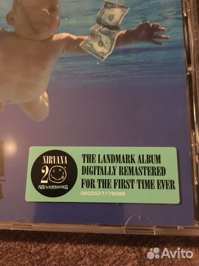 Cd диски фирменные nirvana
