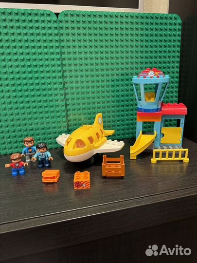 Lego duplo самолет аэропорт