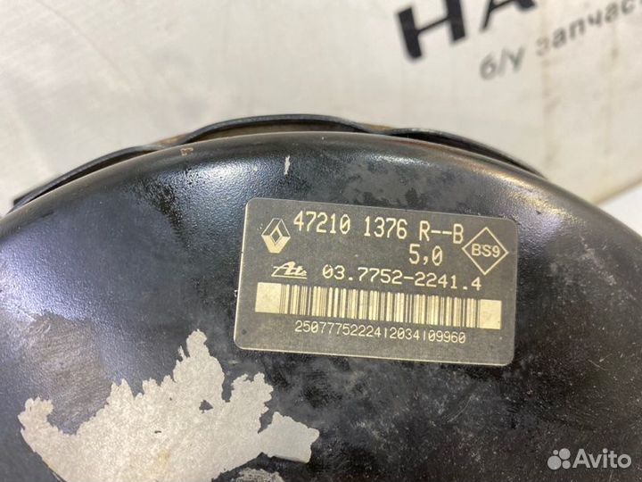 Вакуумный усилитель Nissan Almera G15 K4M 2014