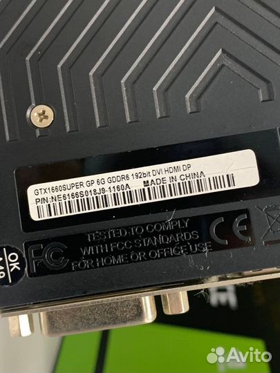 Видеокарта Palit Gaming Pro Gtx 1660 Super