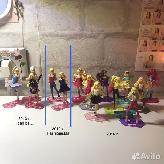 Куклы Barbie kinder surprise