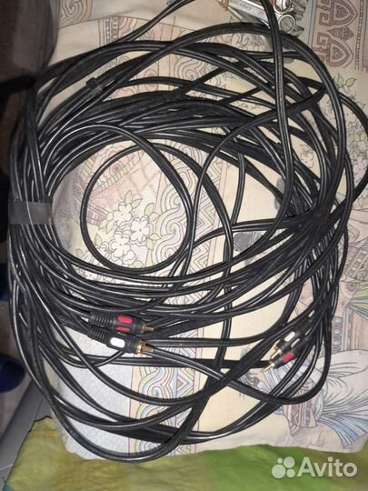 Аудио кабель 2RCA-2RCA