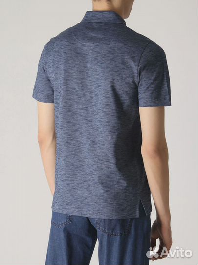 Поло хлопковое Canali