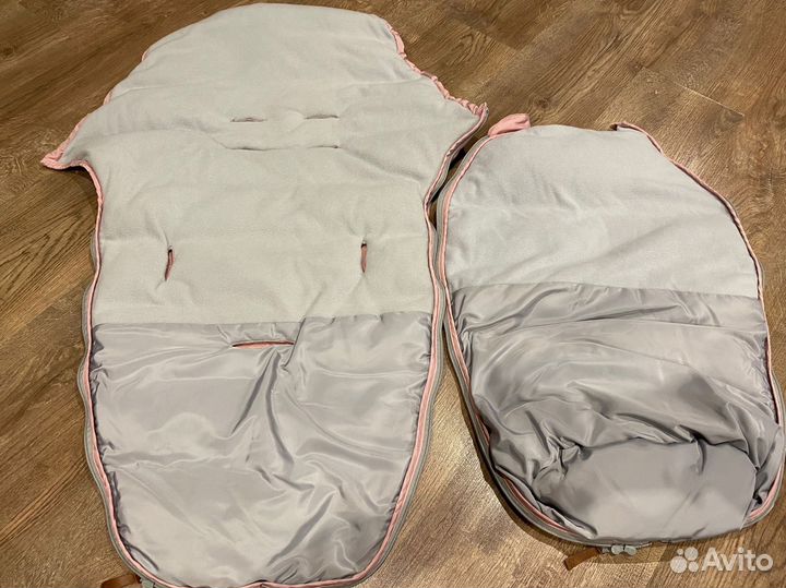 Зимний конверт в коляску mansita