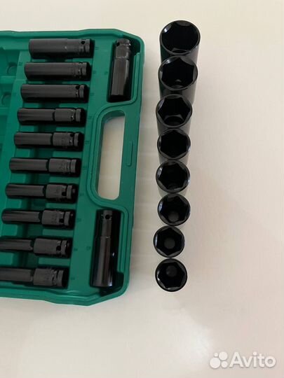 Набор ударных торцевых головок 20 предметов