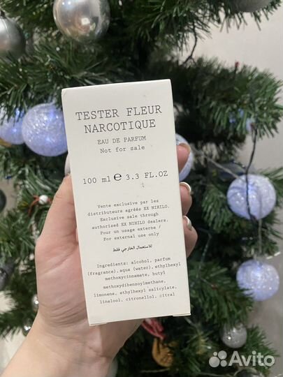 Парфюм EX nihilo fleur narcotique 100ml tester