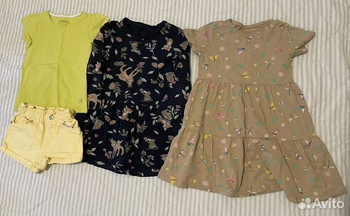 Пакет вещей на девочку 116 раз