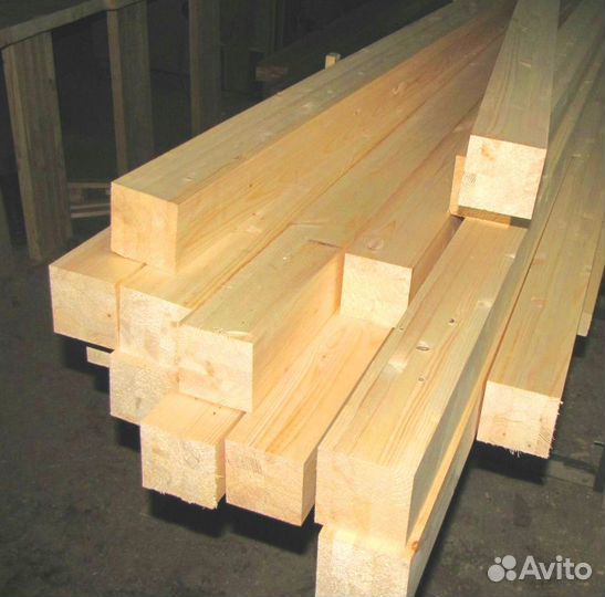 Брус 150х150х6000мм, лиственница, опт