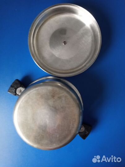 Кастрюля 1,2 литра нержавейка СССР