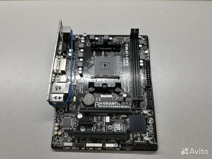 Материнская плата Socket FM2+ microATX Gigabyte