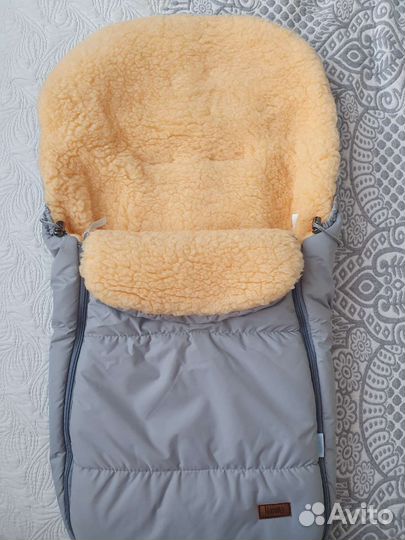 Зимний конверт в коляску