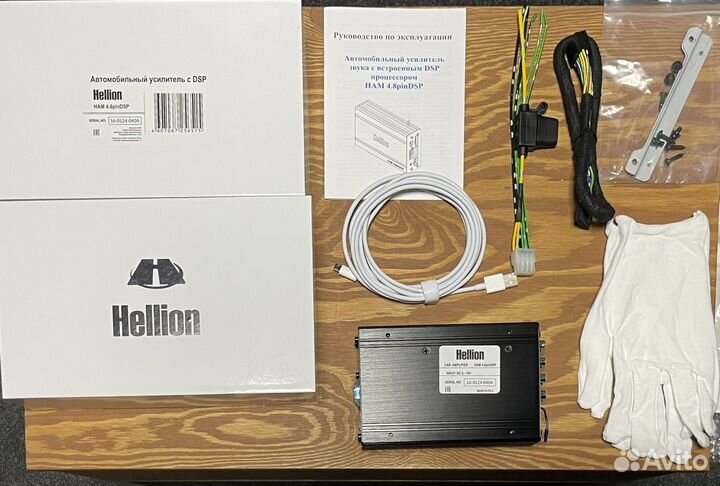 Процессор с усилителем Hellion HAM 4.8Pin DSP