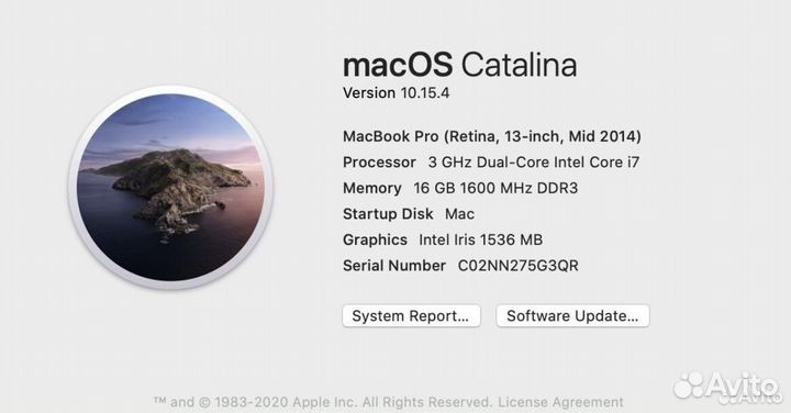 Apple MacBook Pro 13 3GHz i7 16GB-ram, 256GB SSD