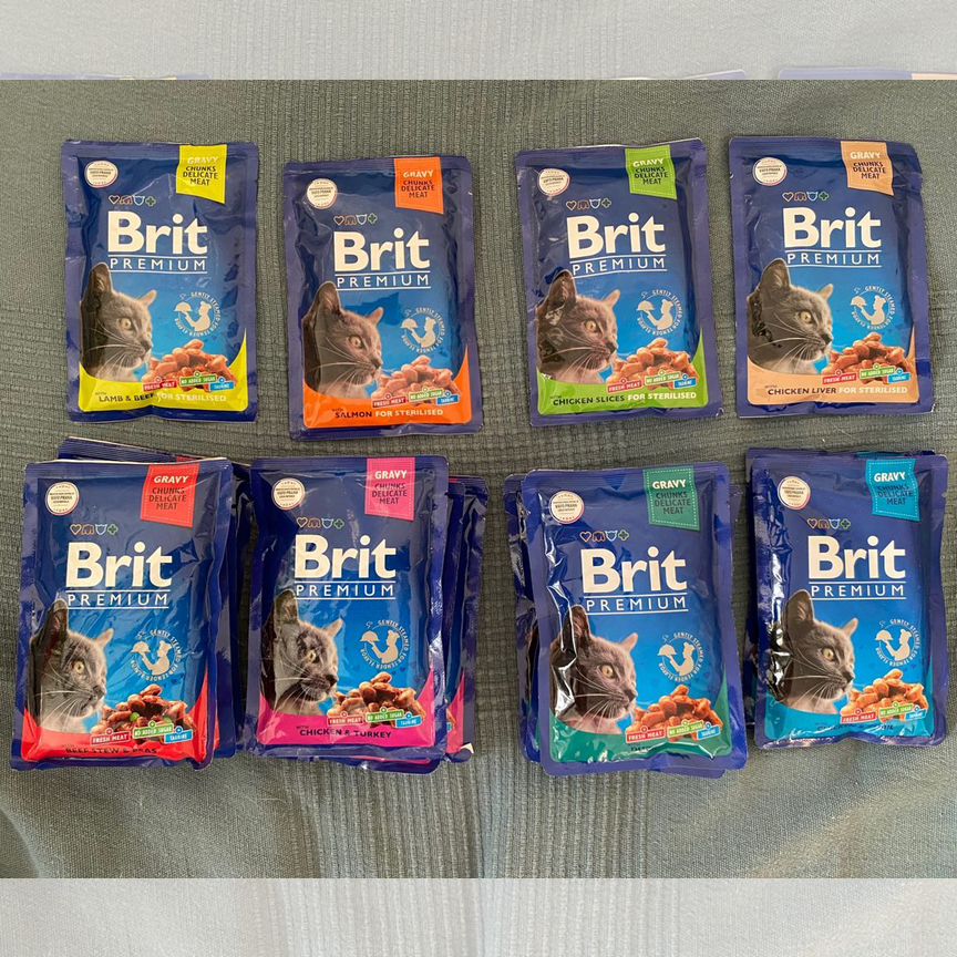 Ассорти brit premium для кошек