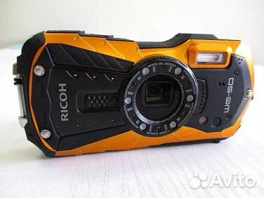 Водонепроницаемый фотоаппарат ricoh WG-50