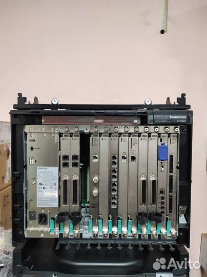 Шасси Атс Panasonic KX-TDA600 + платы доп