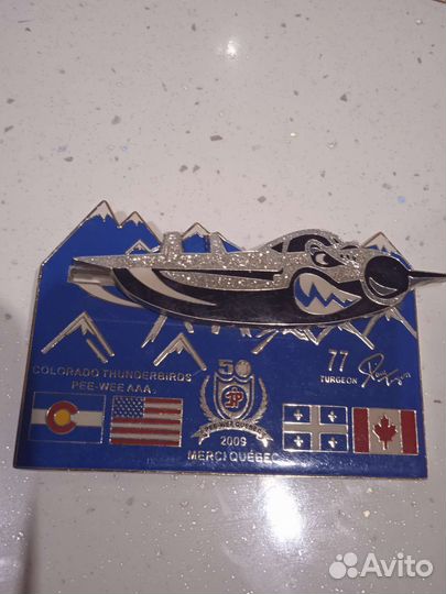 Значки хоккей
