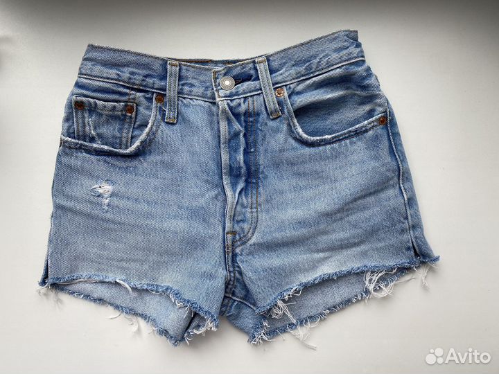 Джинсовые шорты levis оригинал 24 р-р