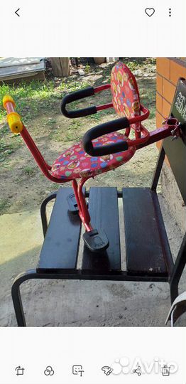 Детское велосиденье