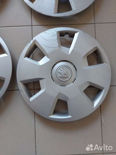 Колпаки на skoda octavia r15