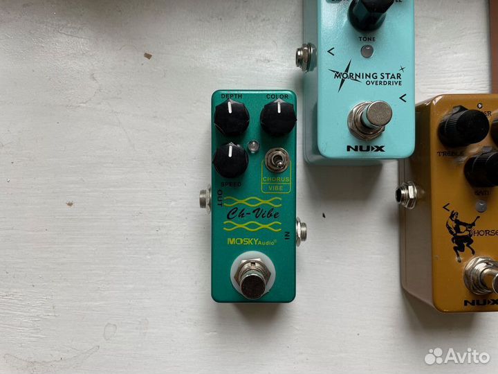 Гитарные педали эффектов