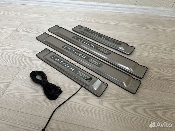 Nissan Patrol (2010-2017) накладки на пороги