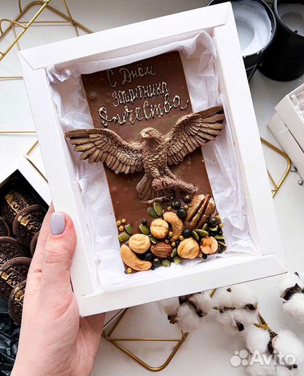 Подарок мужчине, папе, мужу, шоколад, трюфели