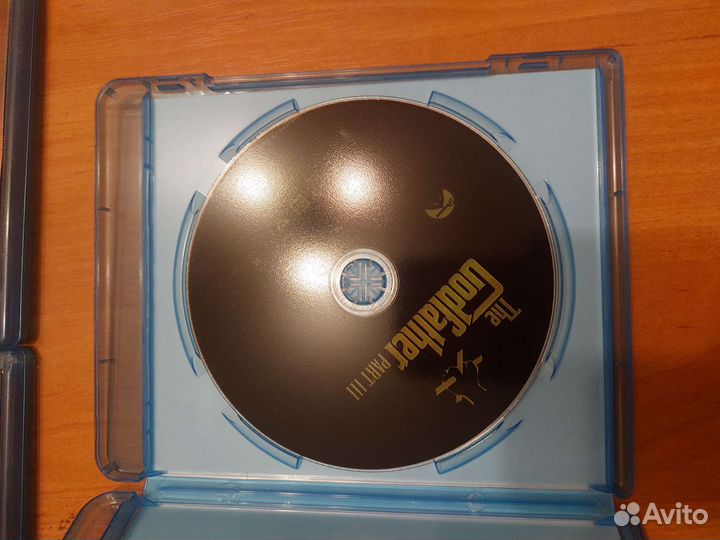 Blue ray диски Крестный отец, 3диска