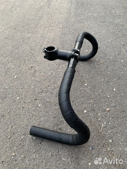 Руль баран алюминий 25.4 мм + вынос 90 мм