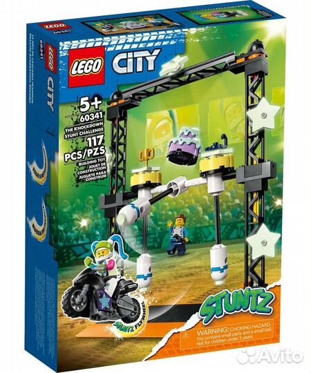 Lego stuntz 60341 Новый. Оригинал