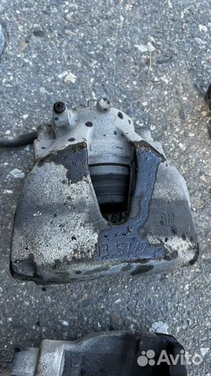 Заводские суппорта опель астра h, astra h 1.6