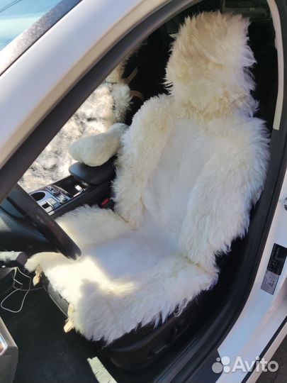 Меховые накидки на сиденья
