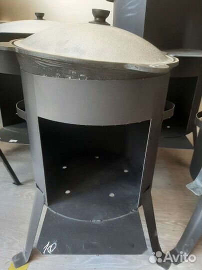 Казан 10, казан +печь