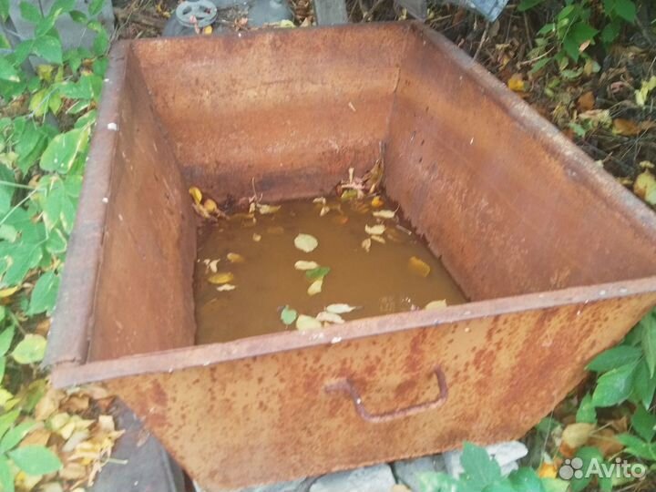 Бак железный для воды