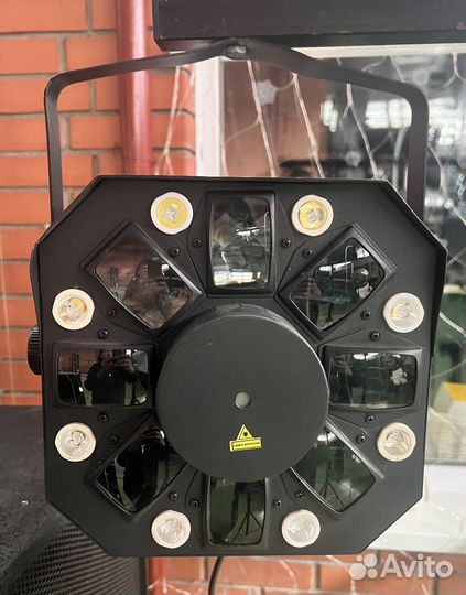 Цветомузыка, стробоскоп, Колонки 2000 Вт. Дыммаши