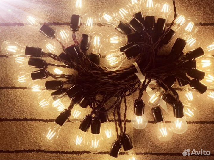 Аренда ретро гирлянды