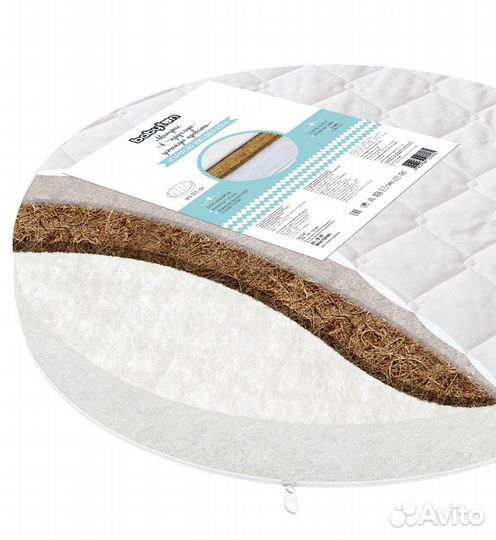 Новый матрас для круглой кровати. Круглый матрас