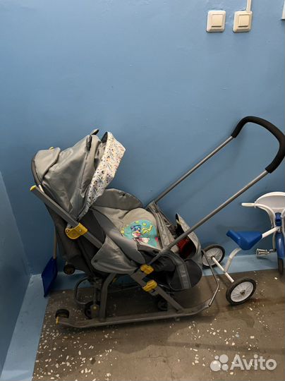 Коляска санки