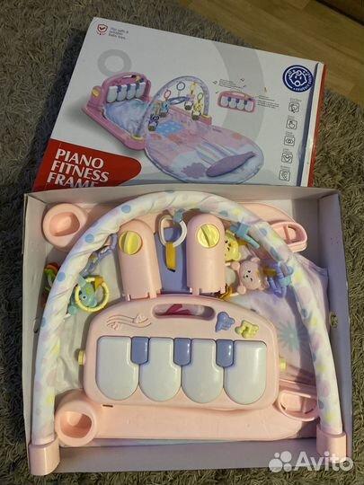 Игровой коврик с пианино