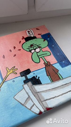 Картина акрилом