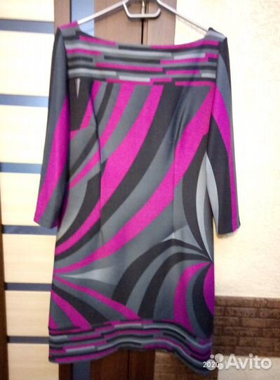 Платья трикотаж 3 штуки от 48 до 52р