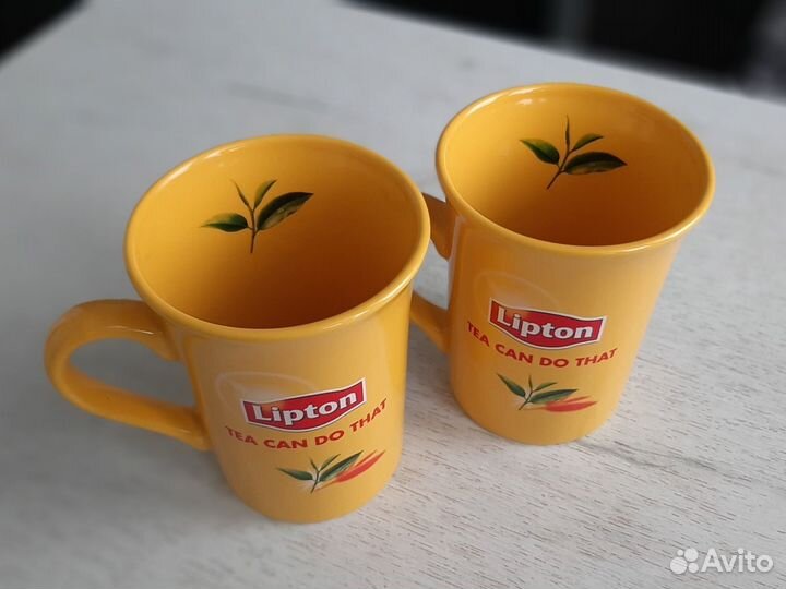 Кружка lipton липтон коллекционная новая