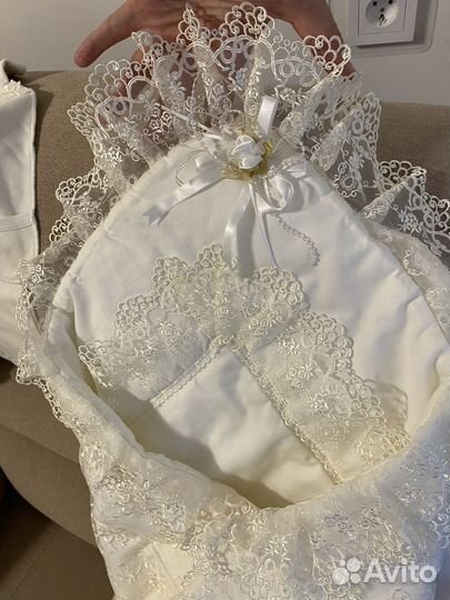 Конверт на выписку малыша очень красивый