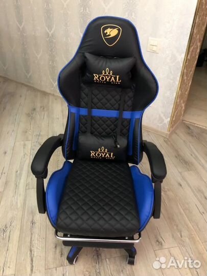 Компьютерное кресло с функцией массажа