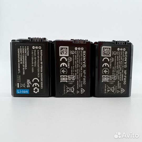 Аккумуляторы б/у для Canon/ Nikon и тд