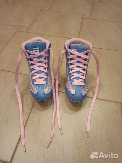 Коньки детские двухполозные, 28 размер