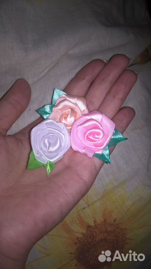 Розы атласные