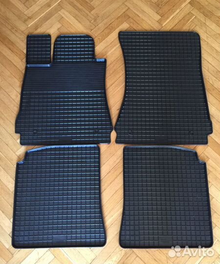 Коврики резиновые Мерседес w221 Long