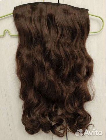 Шиньон на заколках 45см